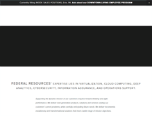 Tablet Screenshot of fedresources.com